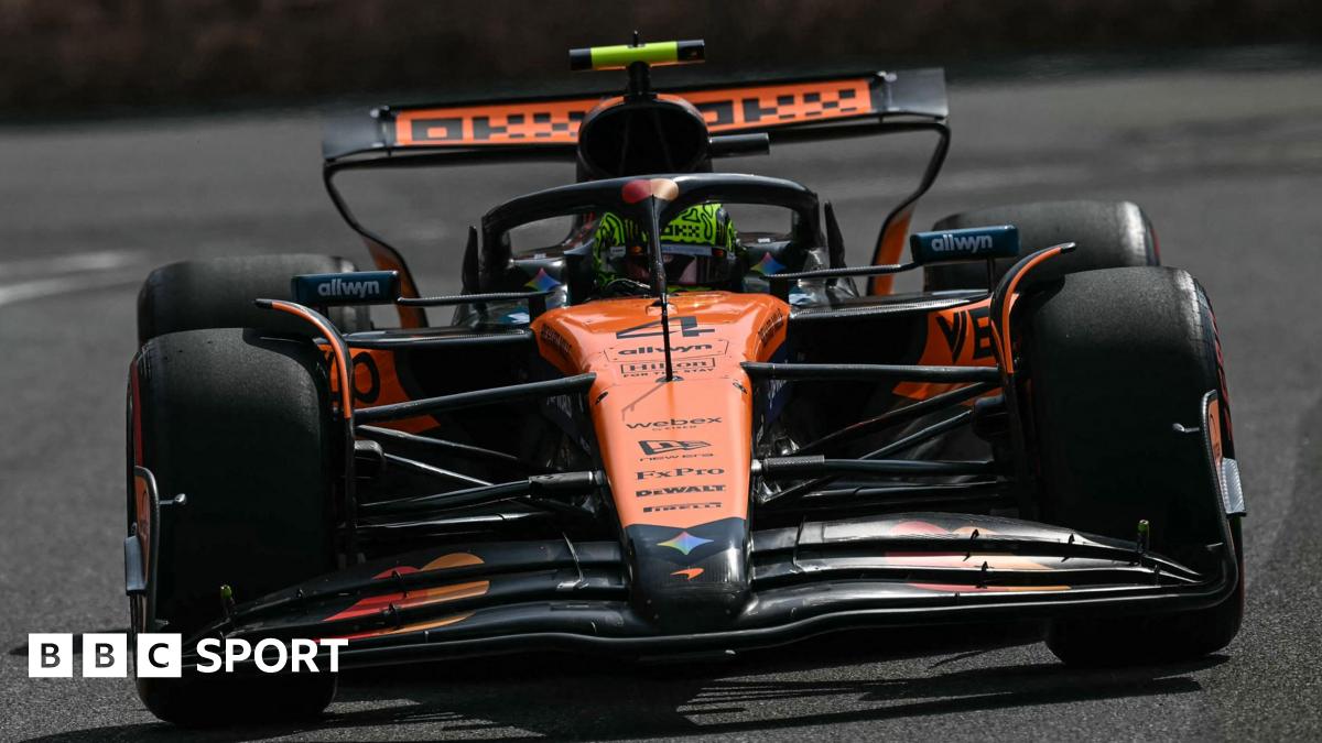 Norris heads Piastri in Azerbaijan practice