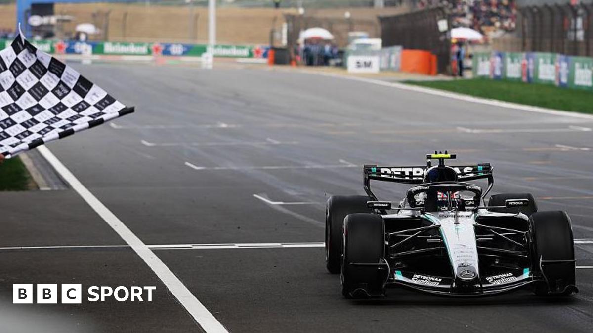 Chinese Grand Prix 2026: Kimi Antonelli wins ahead of Russell