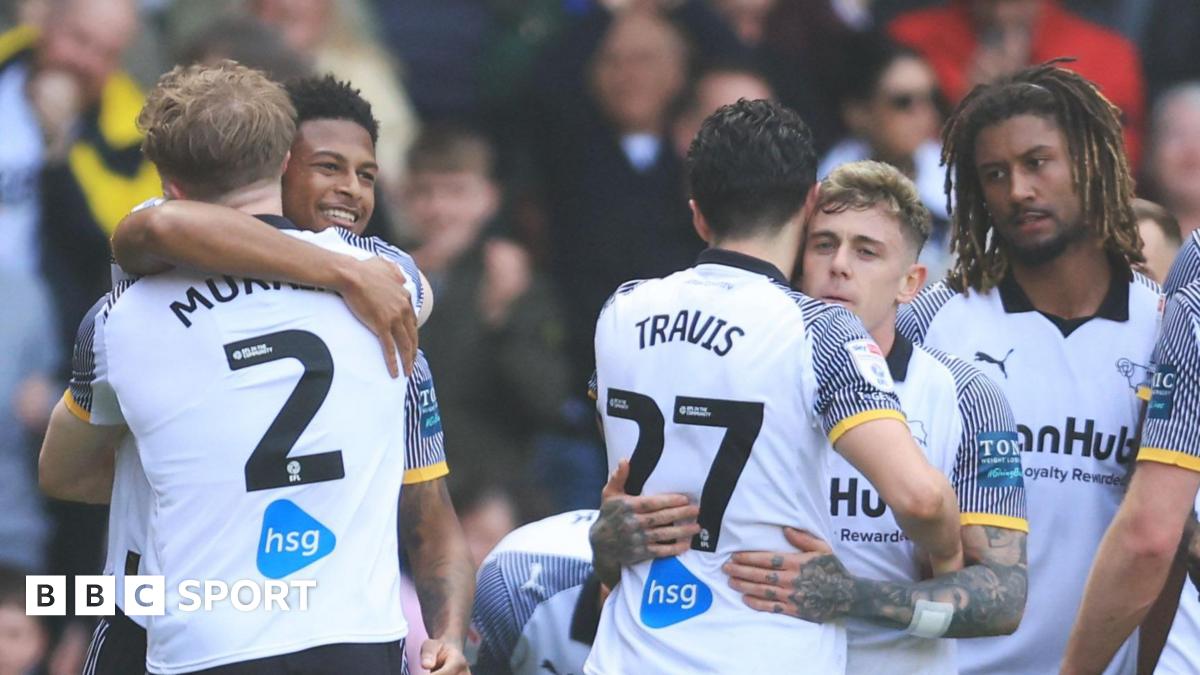 Championship: Eight games to come after Derby win while Boro and Ipswich held Championship Scores and fixtures