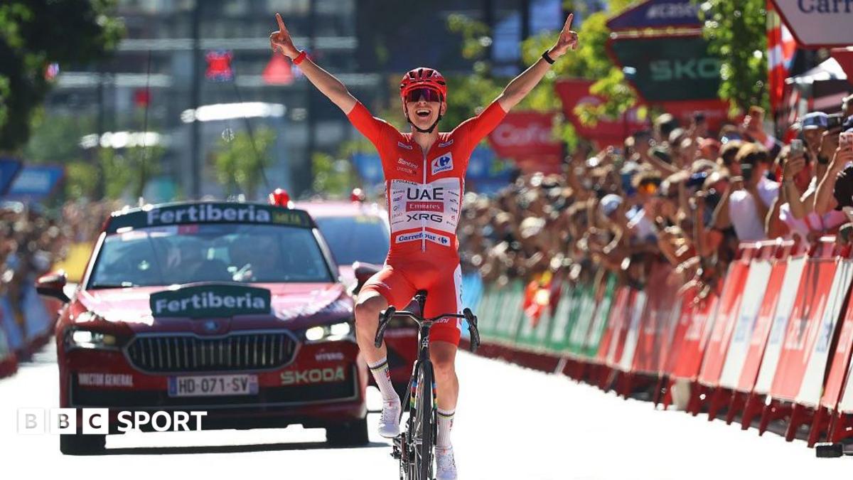 Vuelta a Espana: تاديج بوجاكار يفتتح تقدم Vuelta بفوز قياسي في المرحلة الرابعة