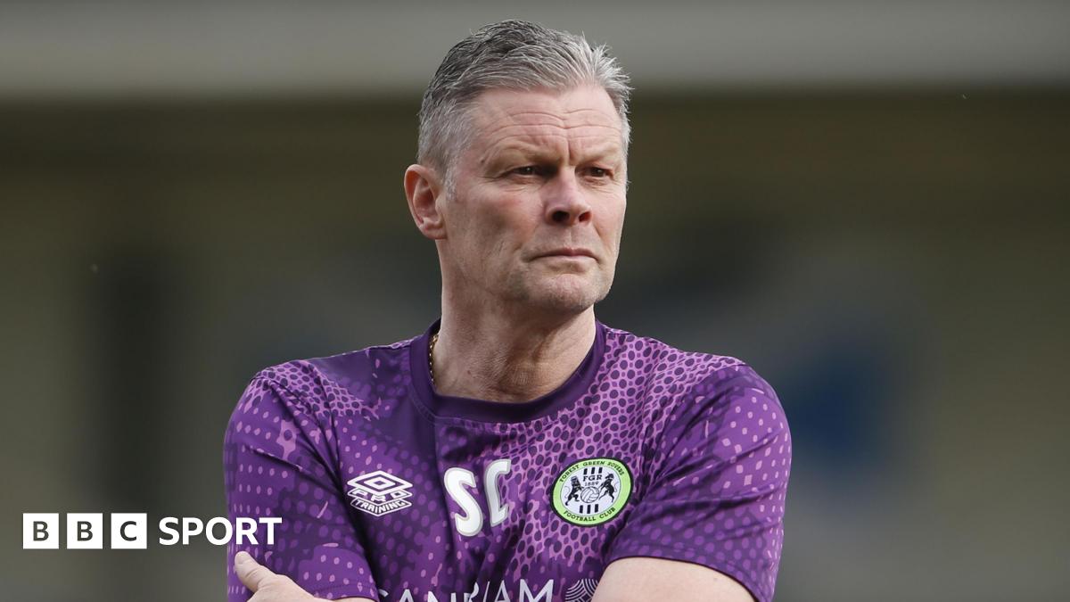 Head coach Cotterill sacked by Forest Green Rovers