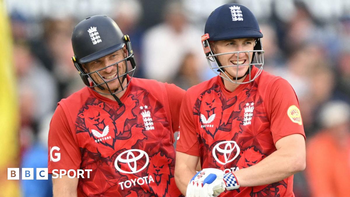 England vs West Indies: Jos Buttler top-scores in chase of 197 to win second T20 at Bristol and seal series victory