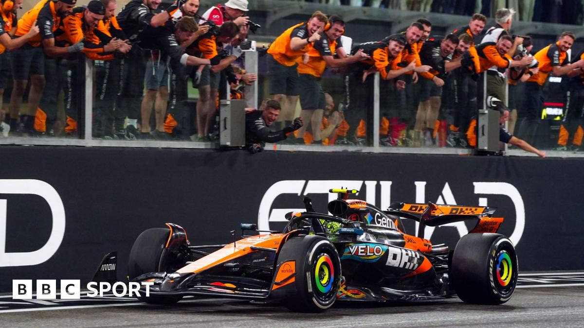 Briton Norris wins his first F1 title in Abu Dhabi