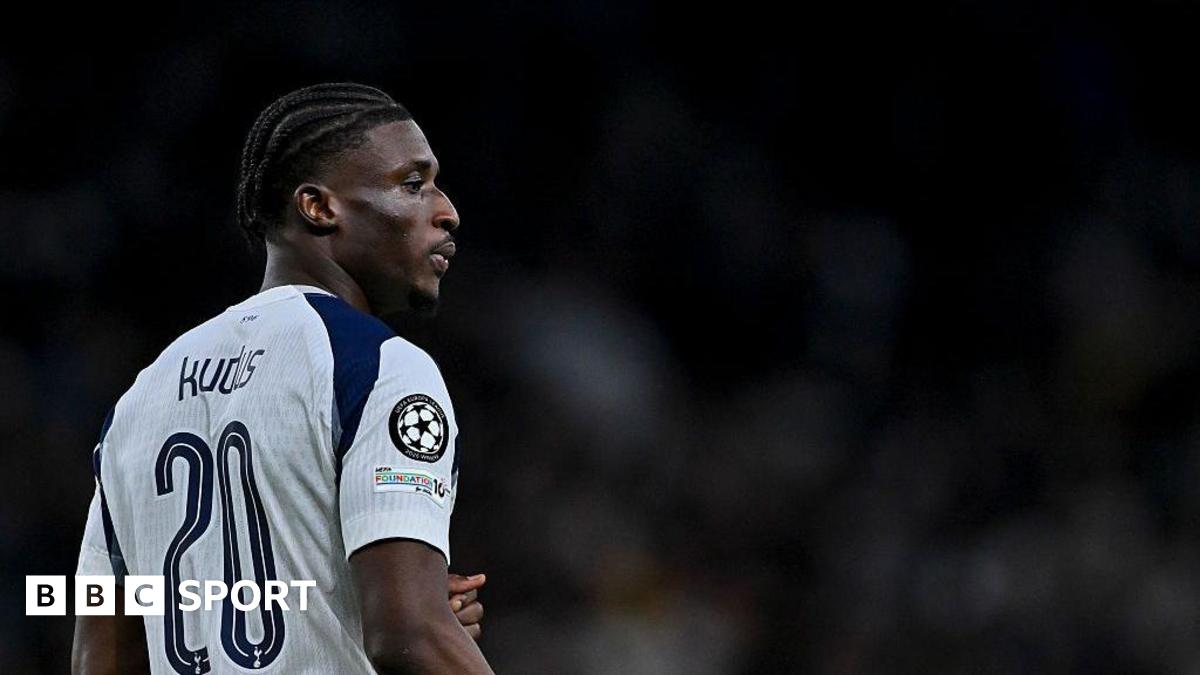 Tottenham Hotspur news: Kudus is the two-way spark driving Tottenham's surge - BBC