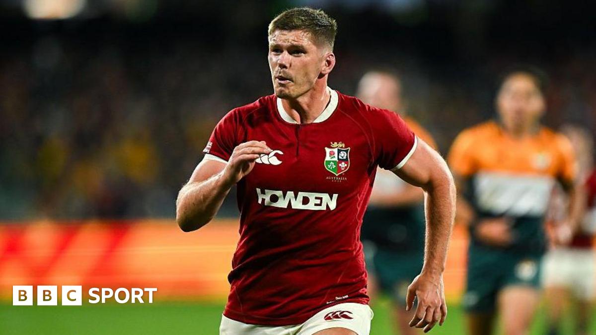 Owen Farrell Nears British Irish Lions Test Bench Against Wallabies