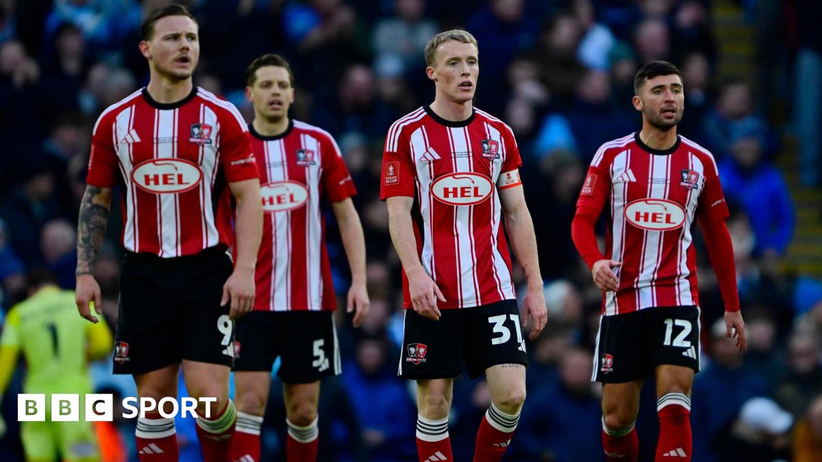 Exeter City: Transfer income saves Grecians from more than £4.5m of losses