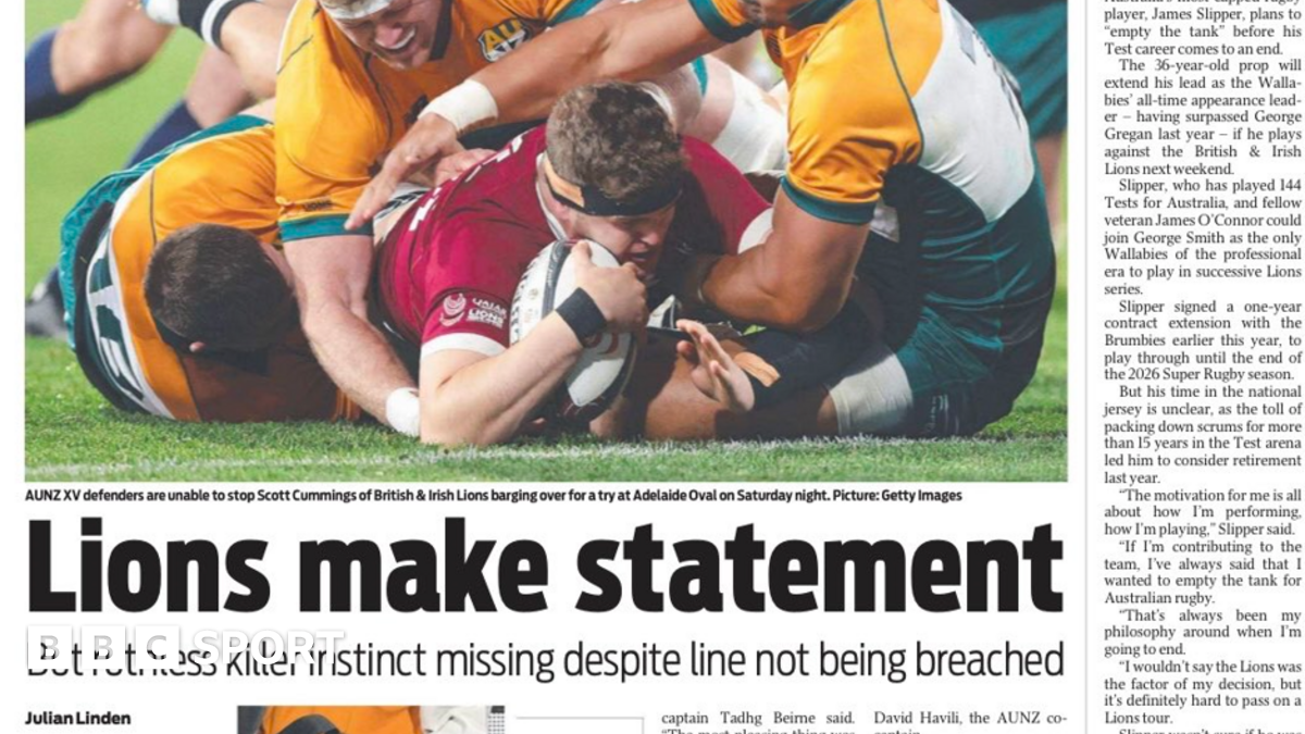 British Irish Lions Tour Faces Rare ANZAC Challenge in Australia