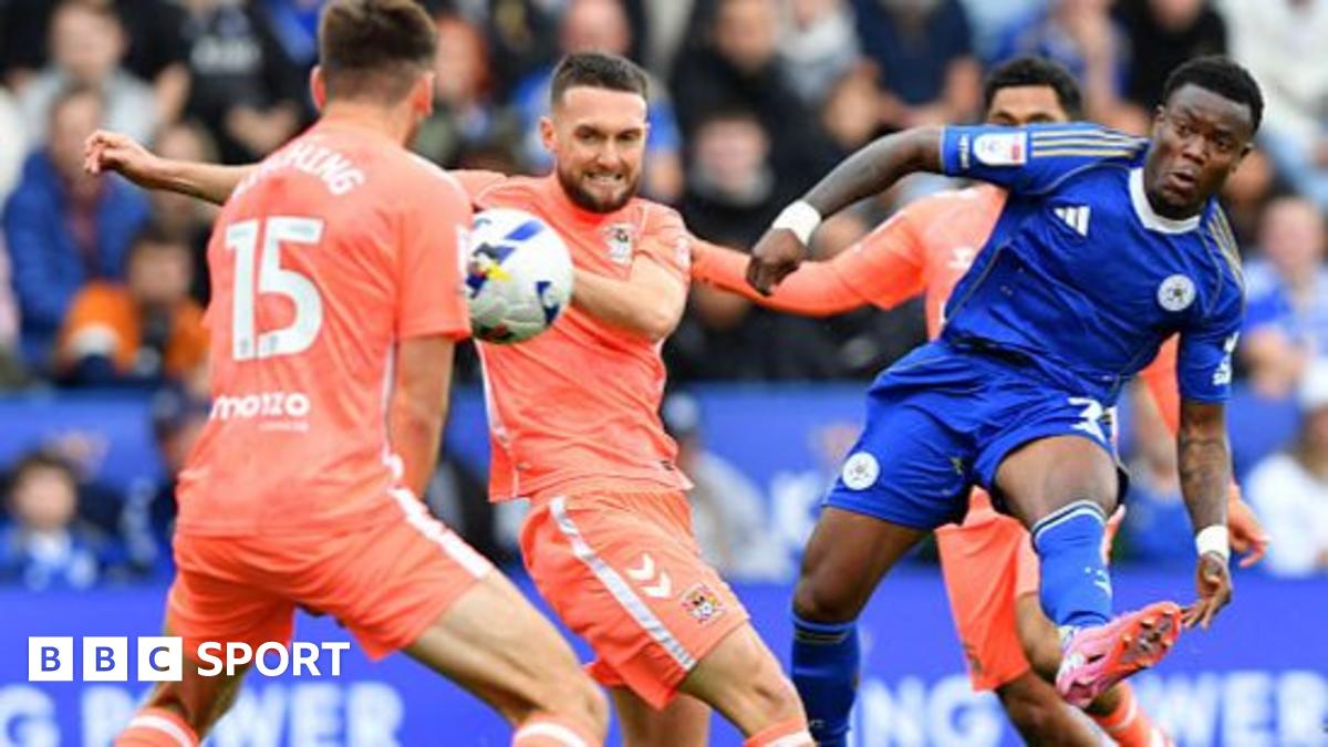 Leicester, Coventry Draw 0-0 in Championship M69 Derby
