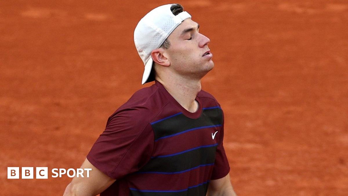 French Open 2025 results: Jack Draper loses to Alexander Bublik in Roland Garros last 16