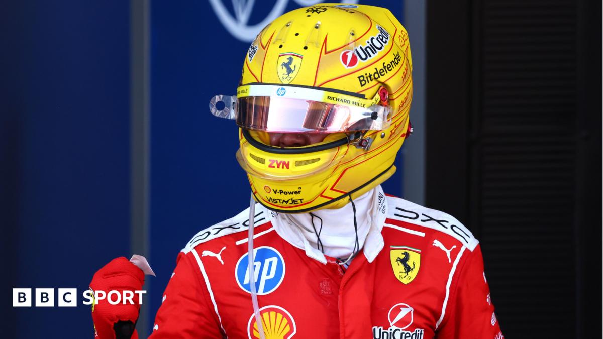 Hamilton wins first grand prix for Ferrari