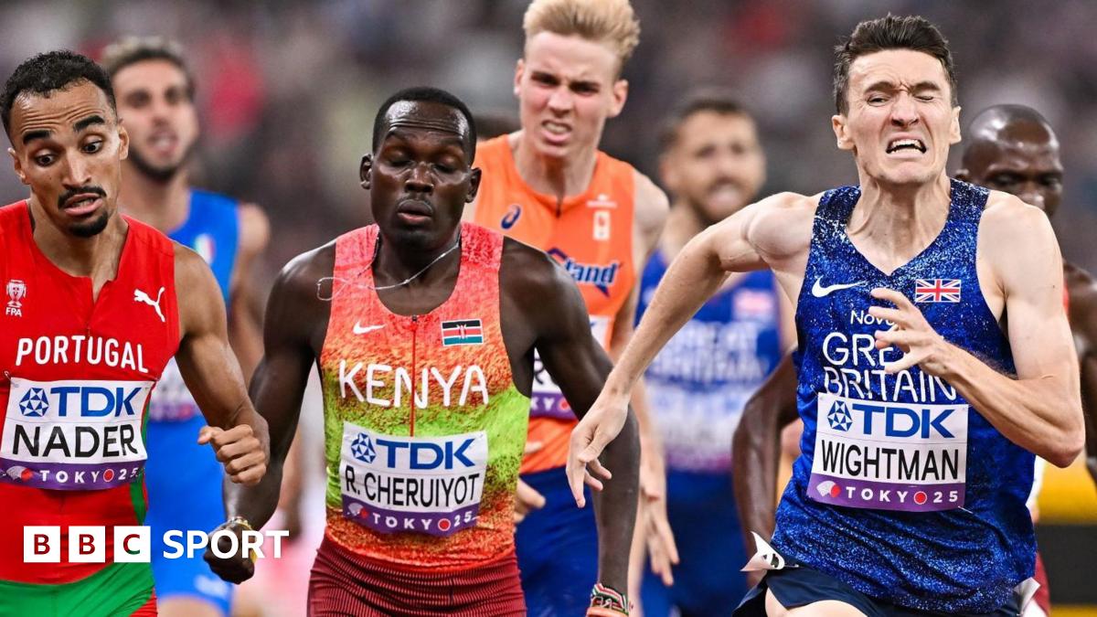 Wightman wins 1500m silver as Kerr injured in dramatic final