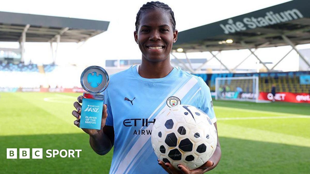 Khadija Shaw's hat-trick heroics for Man City 'like watching a video game'