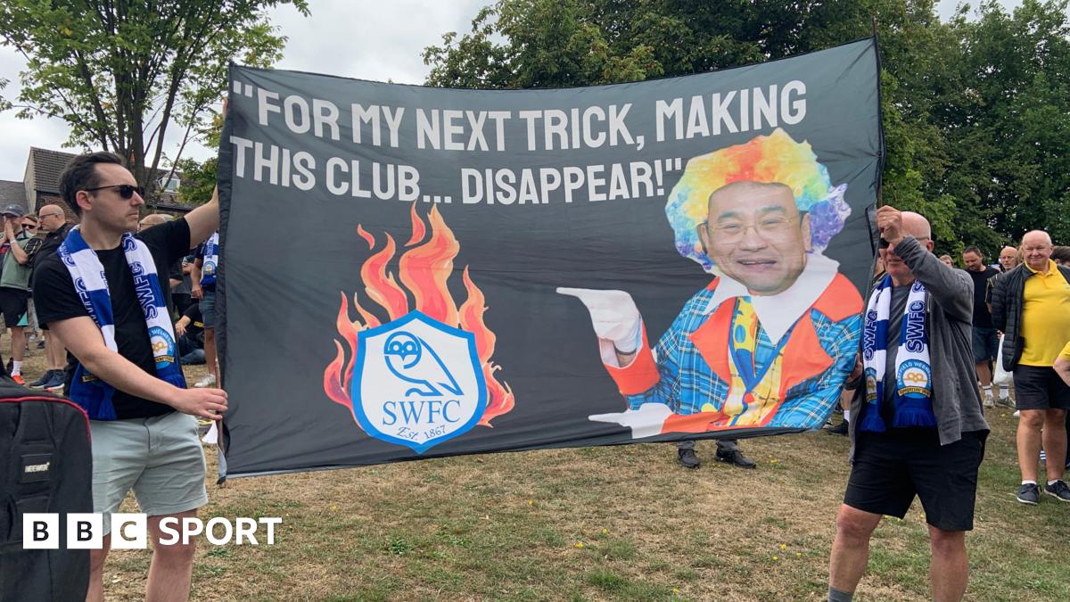 Three goals and a funeral on day of protest at Wednesday
