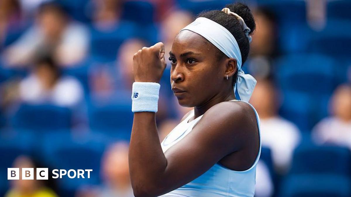 Coco Gauff through to China Open semi-finals after overcoming Eva Lys