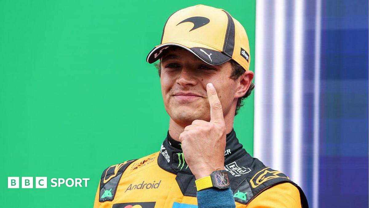 Norris beats Russell to pole position at Zandvoort