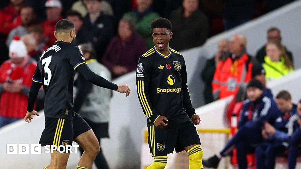 Amad Diallo Late Goal Salvages Draw for Man Utd at Nottingham Forest