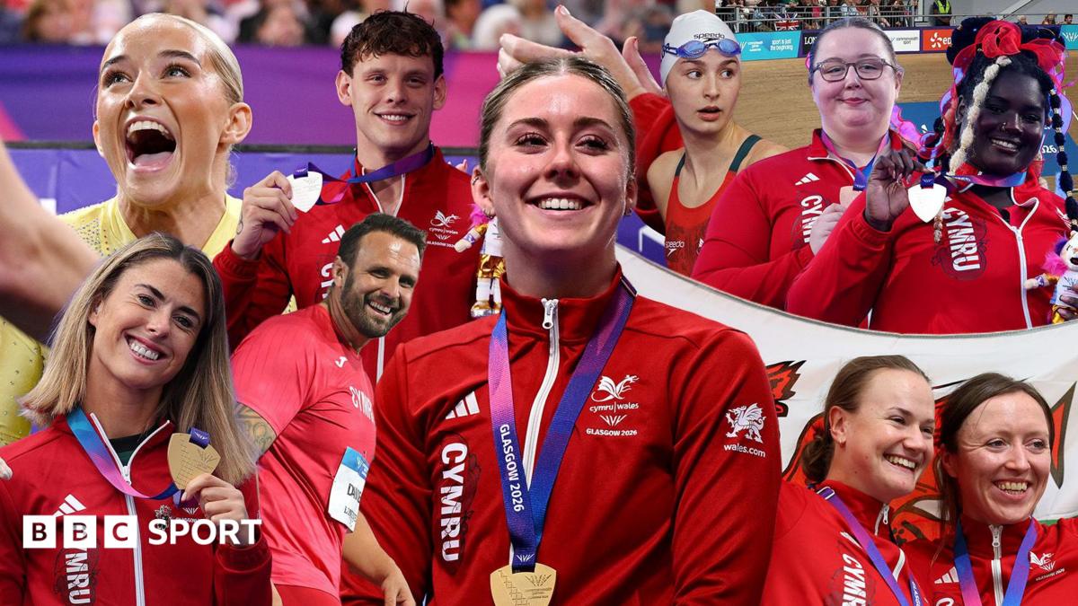 Cheers, tears and records for Team Wales in Glasgow