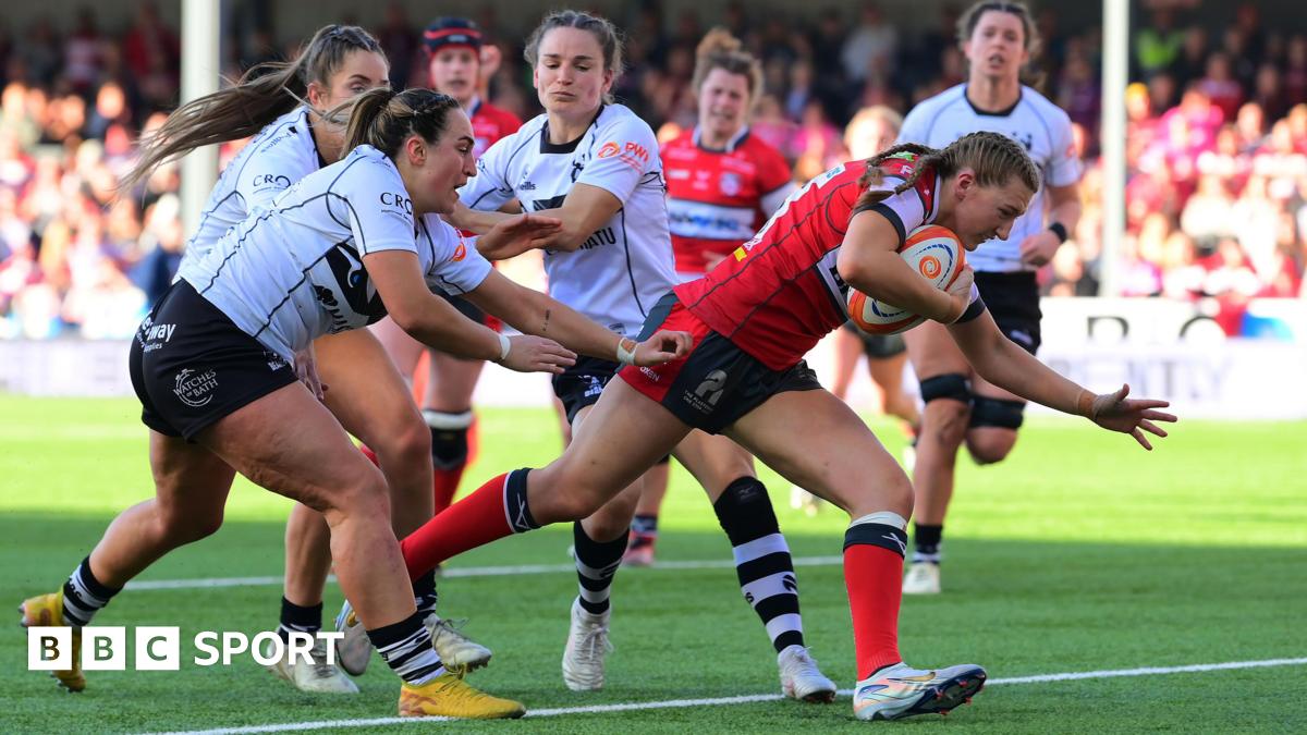 Premiership Women’s Rugby: Gloucester-Hartpury beat Bristol to secure final spot