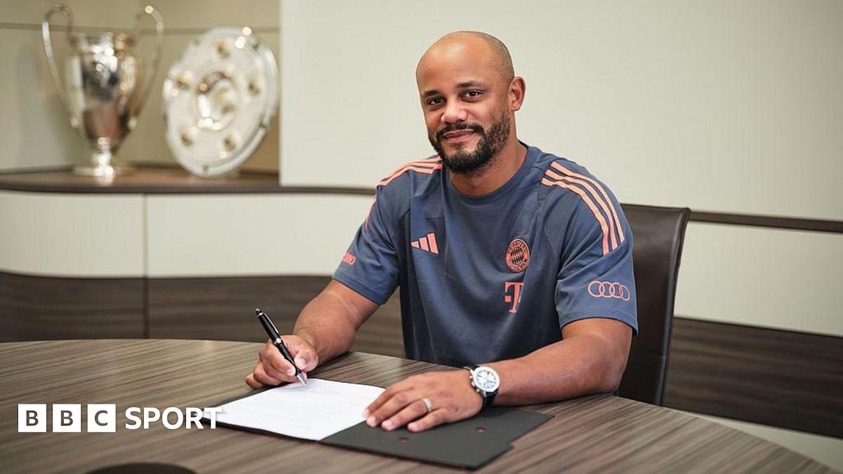 Manager Kompany signs new Bayern Munich contract