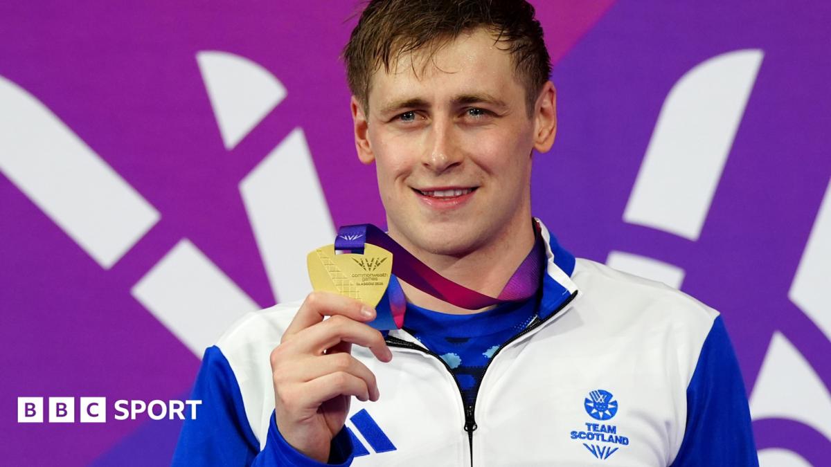'Mariah Cleggy' channels Messi to swim to gold for Scotland