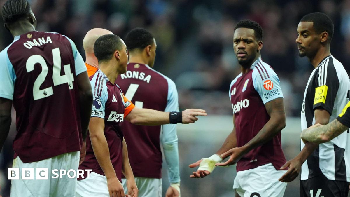 Newcastle and Villa fined after mass confrontation