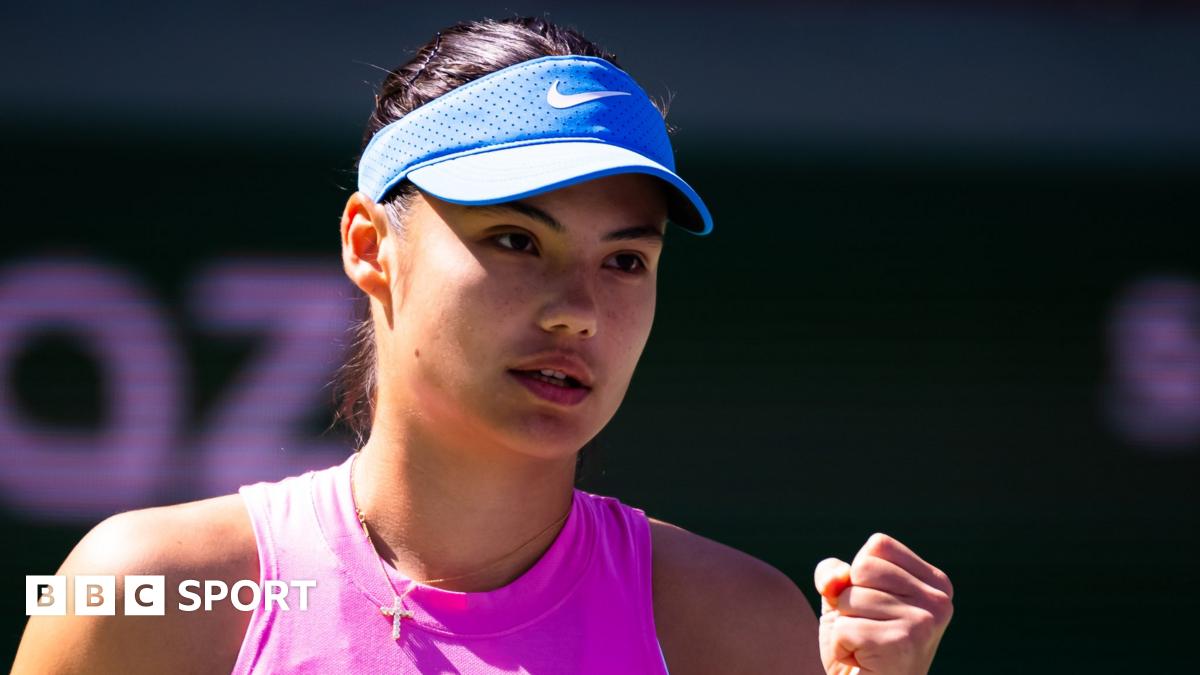 Serene Emma Raducanu Wins Indian Wells Opener With Dominant Display Landscape Collection