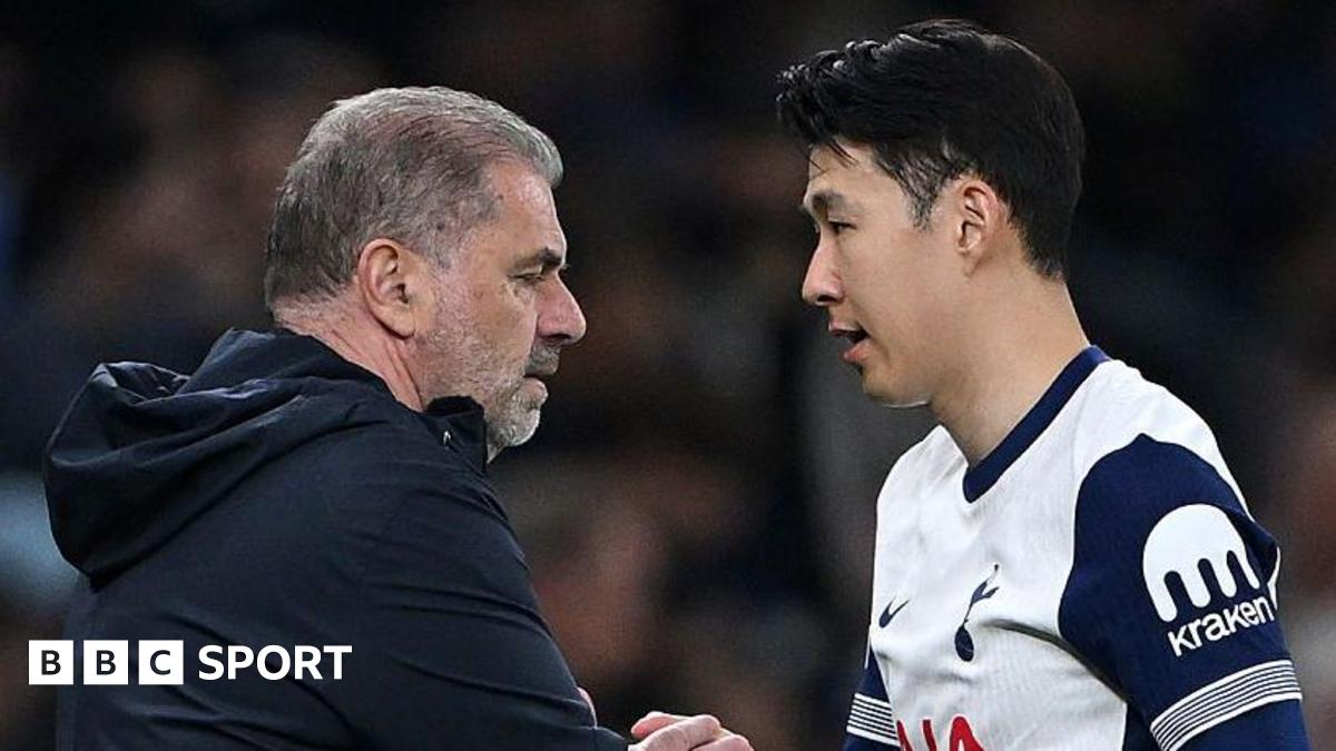 Spurs captain Son says Postecoglou a club 'legend'