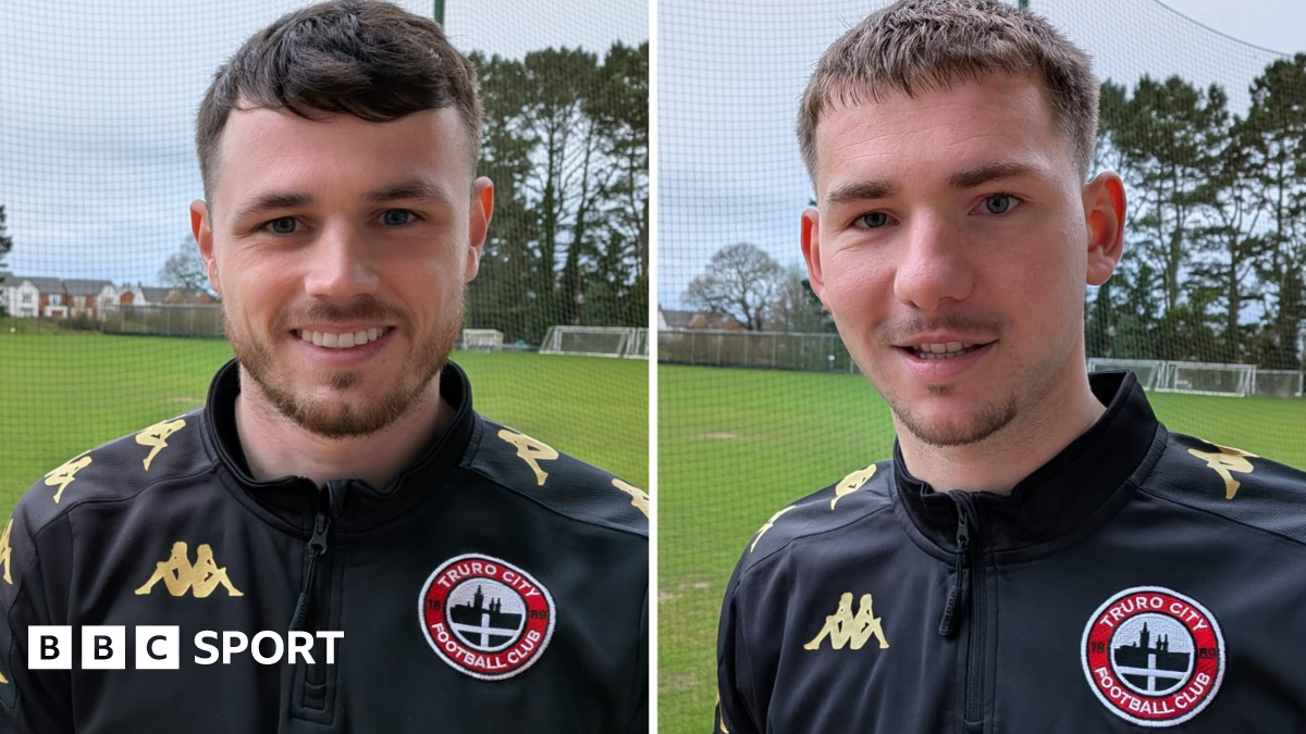 Jack Stretton and George Cooper: Truro City bring in striker and defender