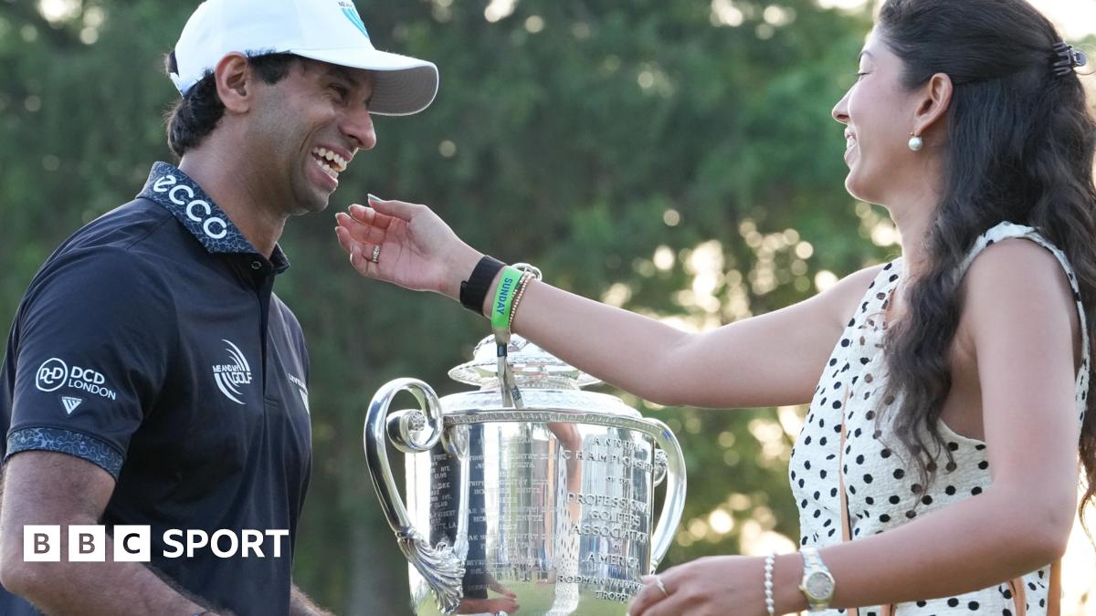 US PGA Championship 2026: England’s Aaron Rai wins first major at Aronimink  www.bbc.com