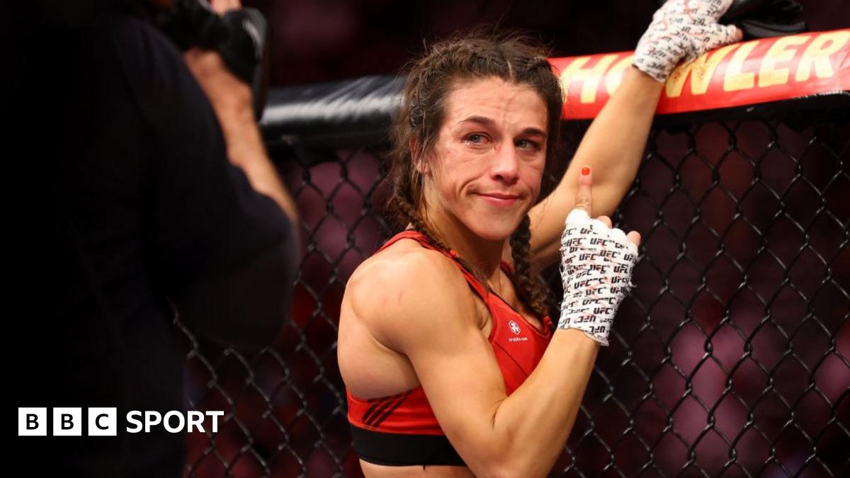 UFC: Joanna Jedrzejczyk considers 'one more fight' despite retirement - BBC  Sport