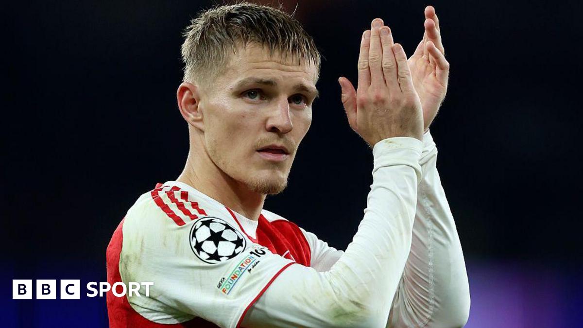 Arsenal midfielder Odegaard out until mid-November