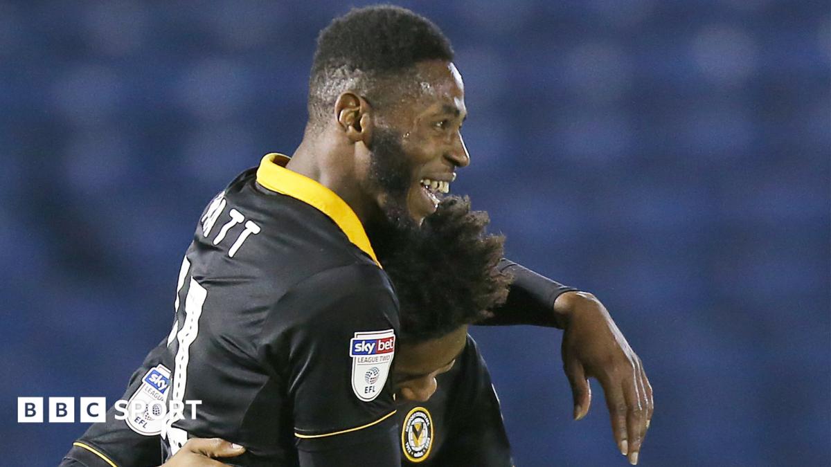 Bury 1-1 Newport County: Jamille Matt comes to Exiles rescue - BBC Sport