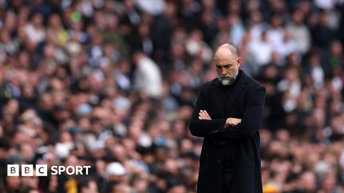 Tottenham analysis: Tudor in crisis with Spurs cheered on and booed off - BBC