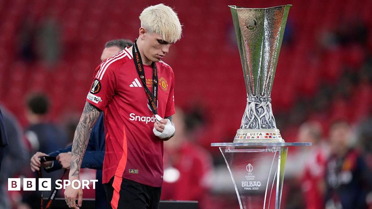 Alejandro Garnacho questions Ruben Amorim's team selection after Europa League final defeat