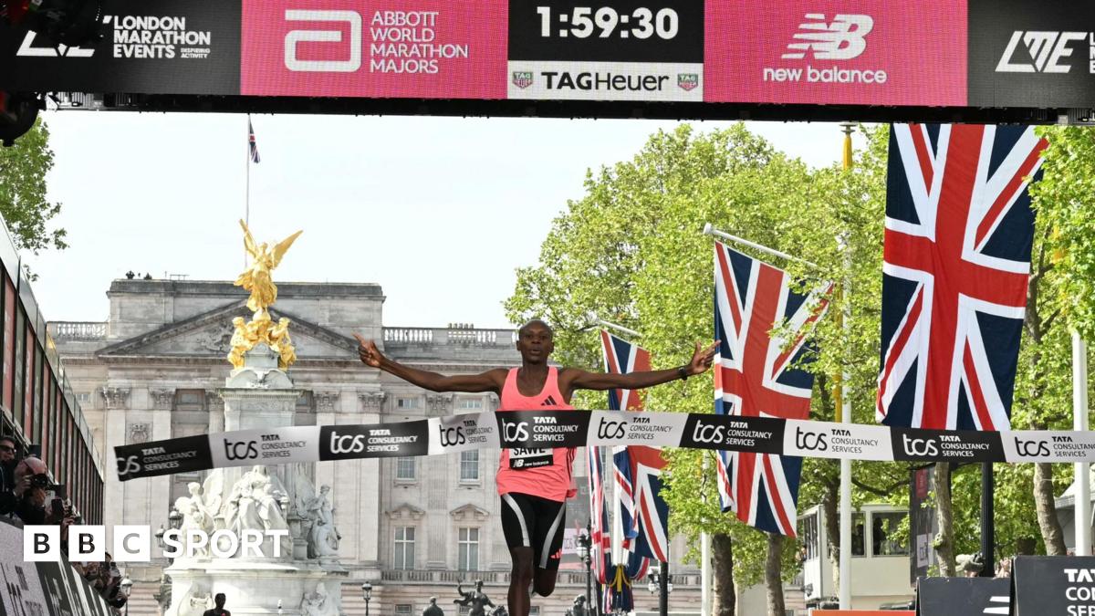 Sawe smashes two-hour barrier to make history in London