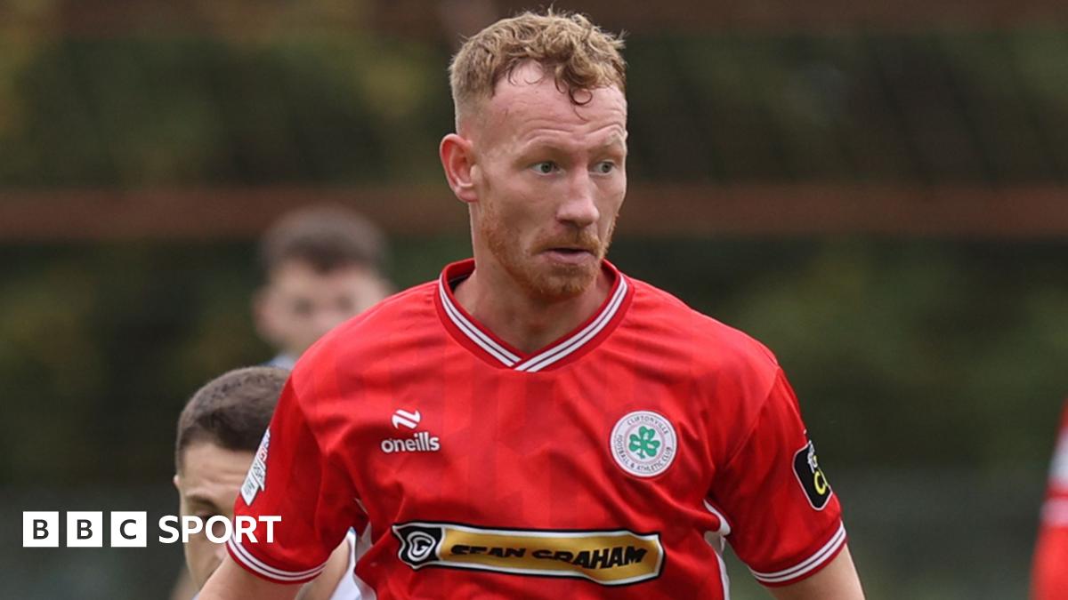 Michael Newberry: Cliftonville defender dies suddenly aged 27