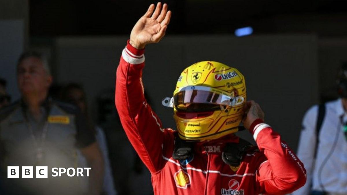 Hamilton takes first Ferrari pole for China sprint race