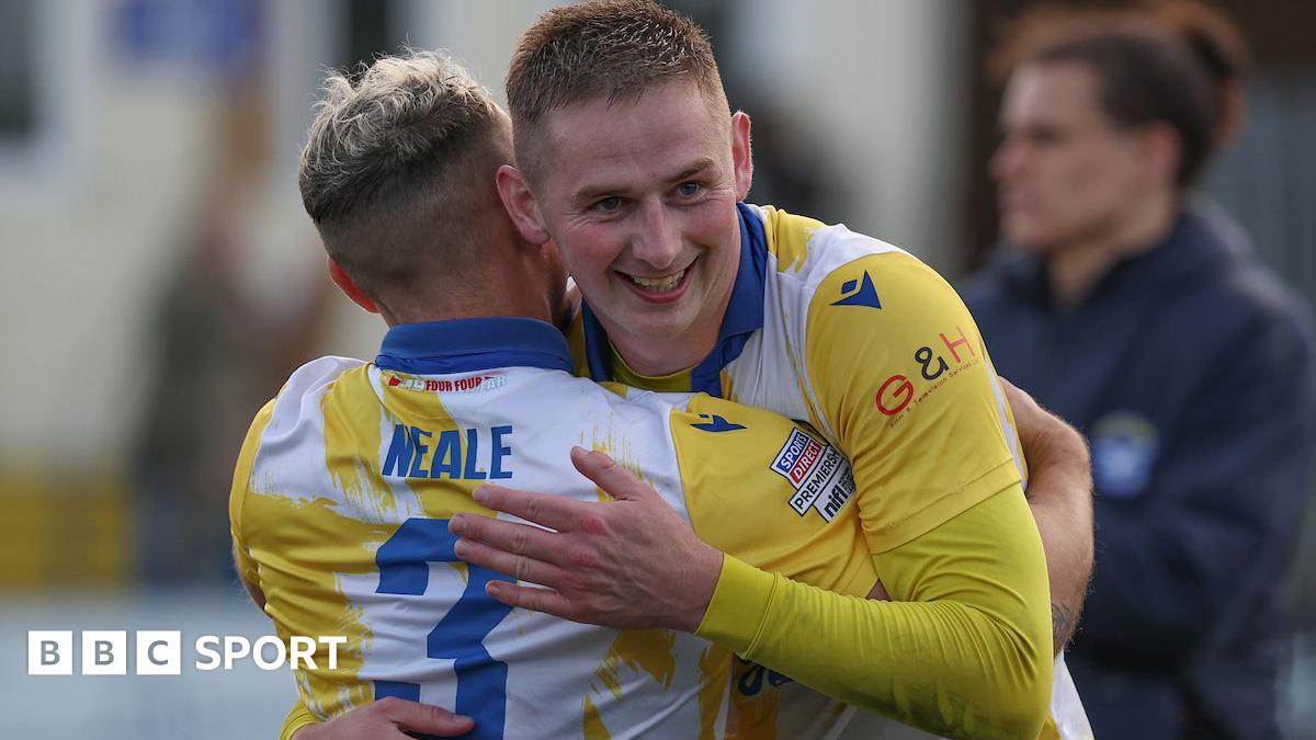 Bangor stuns Coleraine with 2-1 Irish Premiership win amid player dismissal