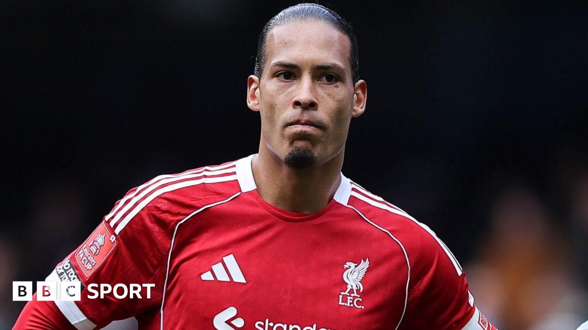 Virgil van Dijk: Liverpool captain says Reds 'gave up' in FA Cup exit to Manchester City