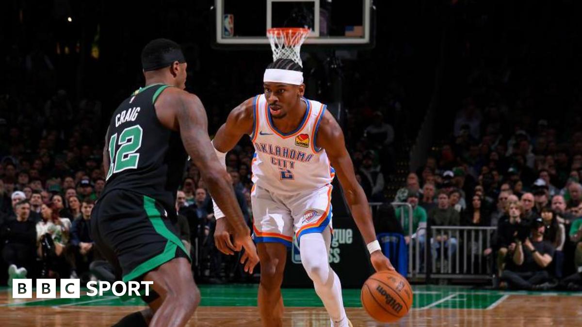 Oklahoma City Thunder overcome Boston Celtics 'test' to clinch NBA play-off spot