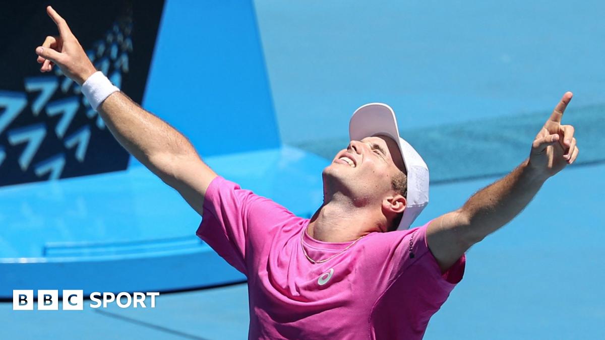 British qualifier Fery causes first shock of Australian Open by beating Italian seed