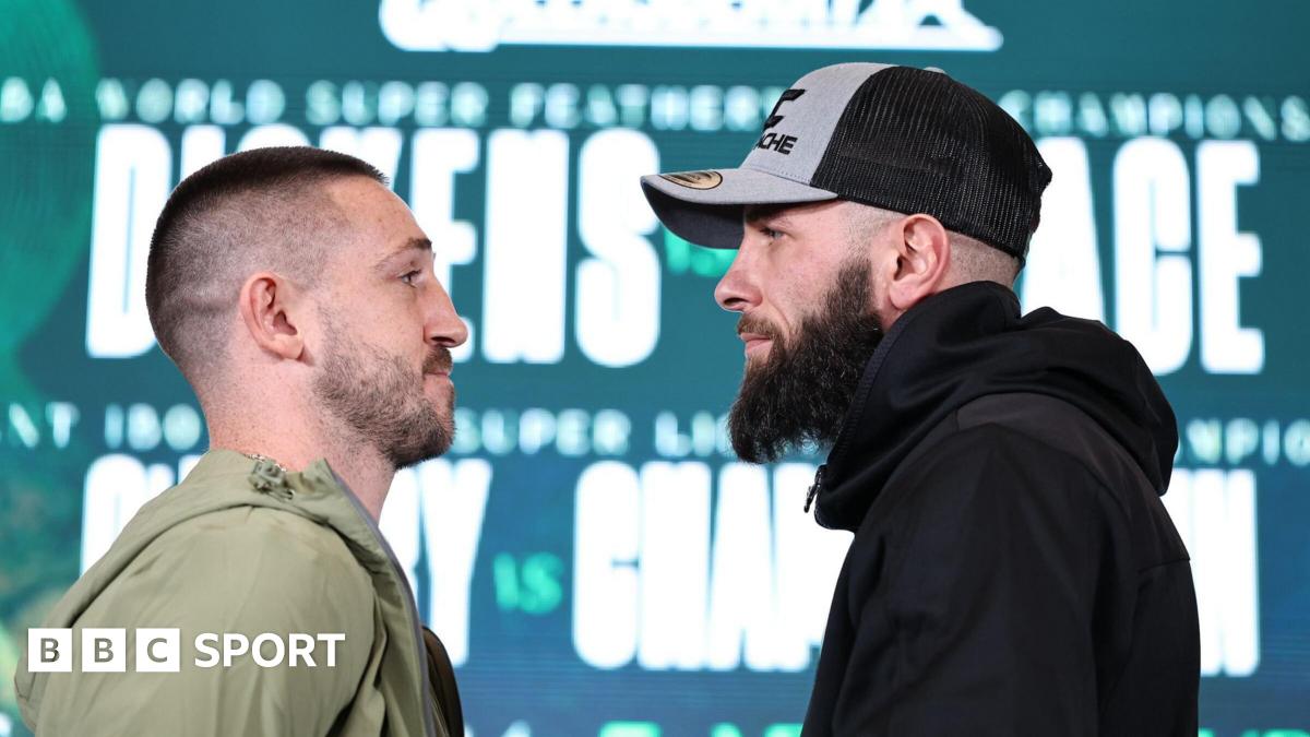 James Dickens v Anthony Cacace: WBA super-featherweight title fight tale of the tape