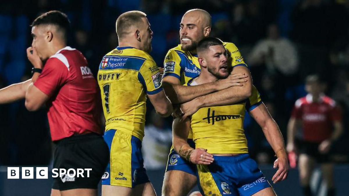 Warrington hold off Catalans to claim back-to-back wins