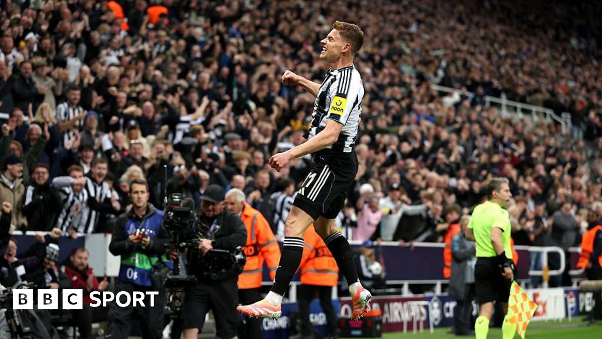 Newcastle United Thrash Benfica 3-0 in Champions League Group Stage