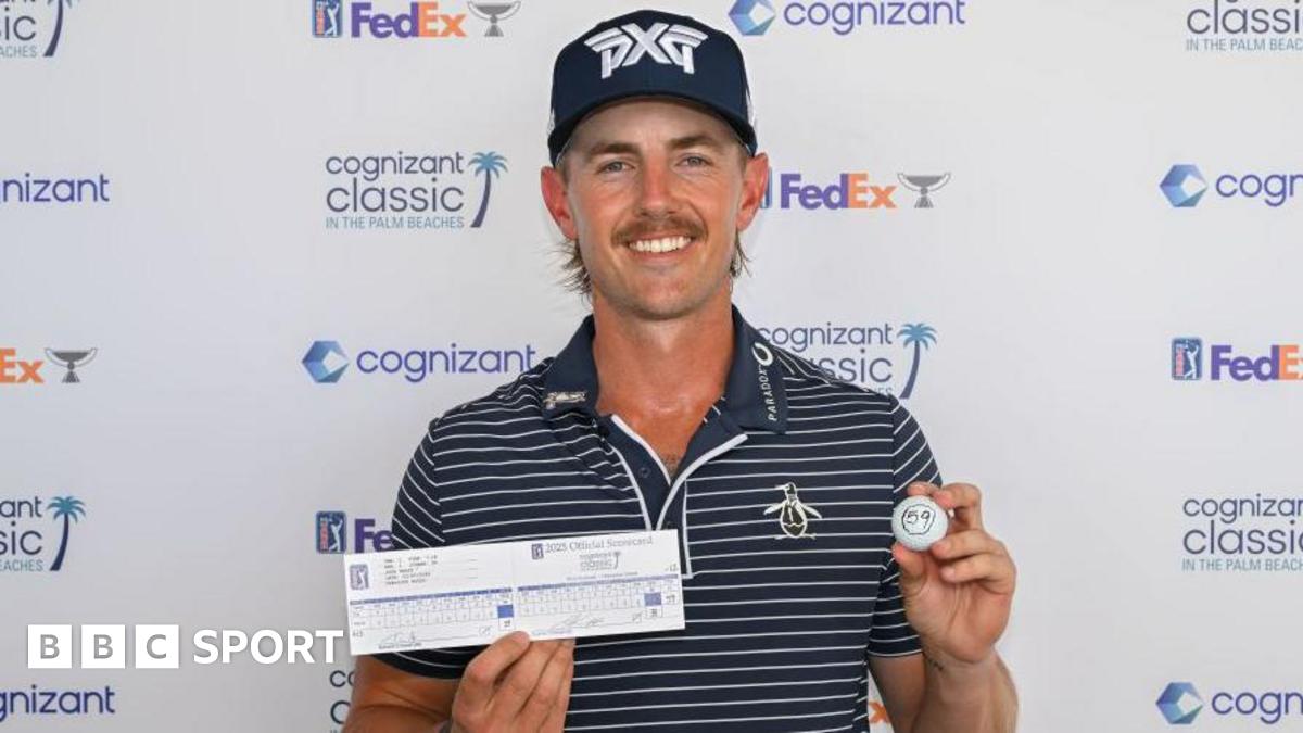 Knapp shoots 59 to lead Cognizant Classic by four