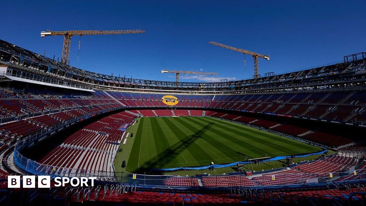 Where will Barcelona host Champions League football?