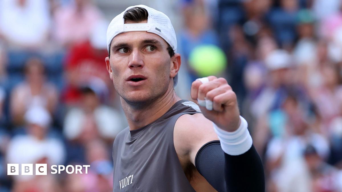 Draper 'almost happy' to drop a set on US Open return