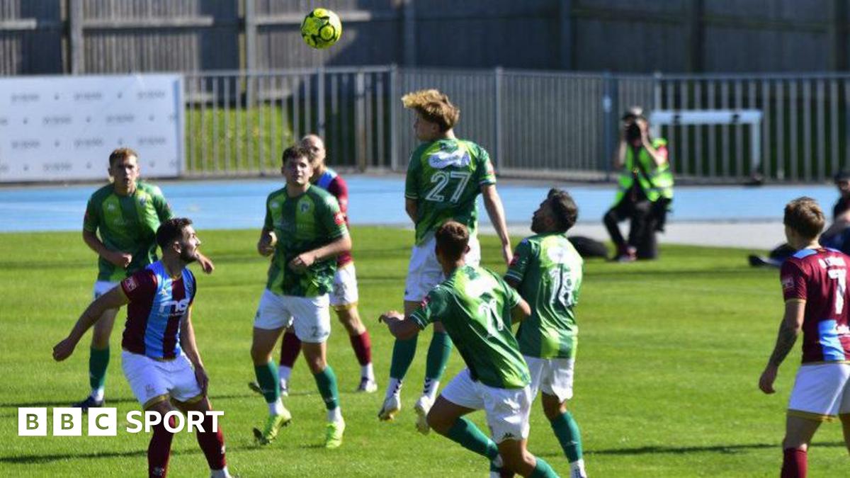 Guernsey FC: Stoppage time goal sees Binfield win at Footes Lane - BBC ...