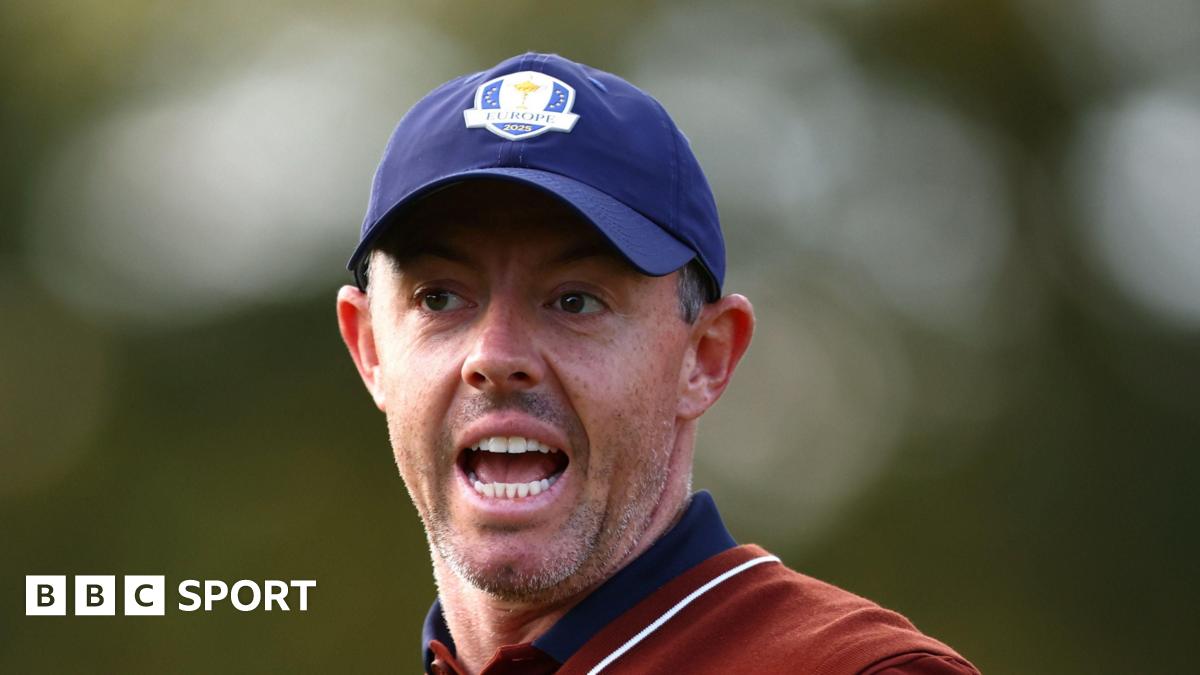 Angry McIlroy swears at rowdy US fans in Ryder Cup