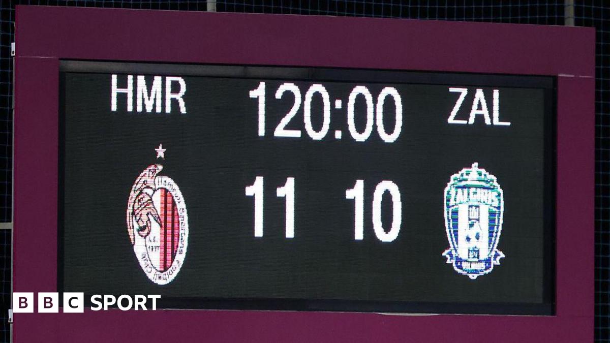 Champions League qualifier ends in 28-penalty shootout